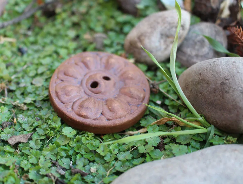 Small Clay Incense Burner