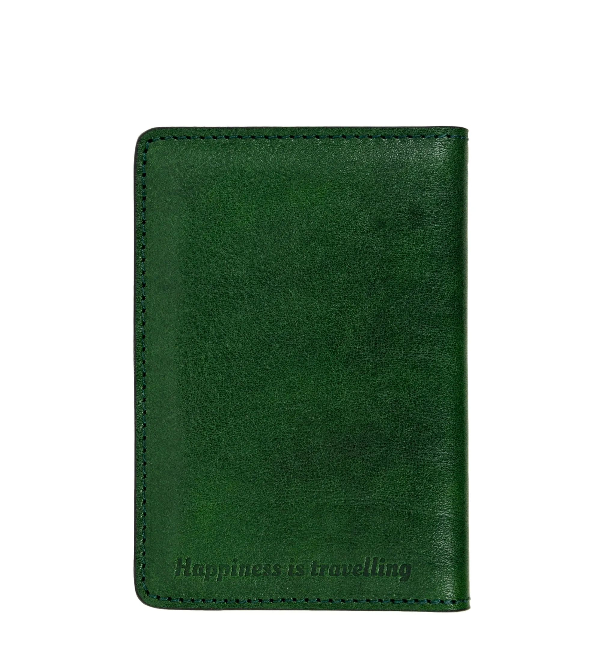 Small Leather Passport Holder for Women - Gulliver's Travels