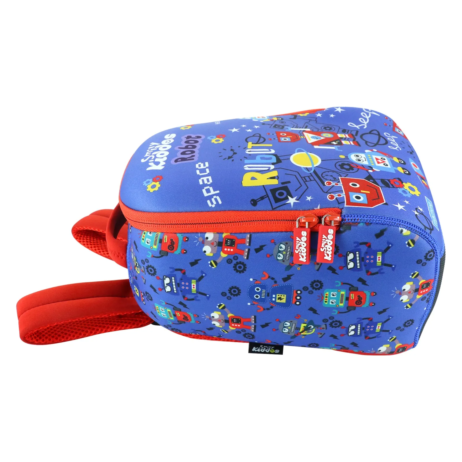 Smily Kiddos Preschool Backpack Robot Theme