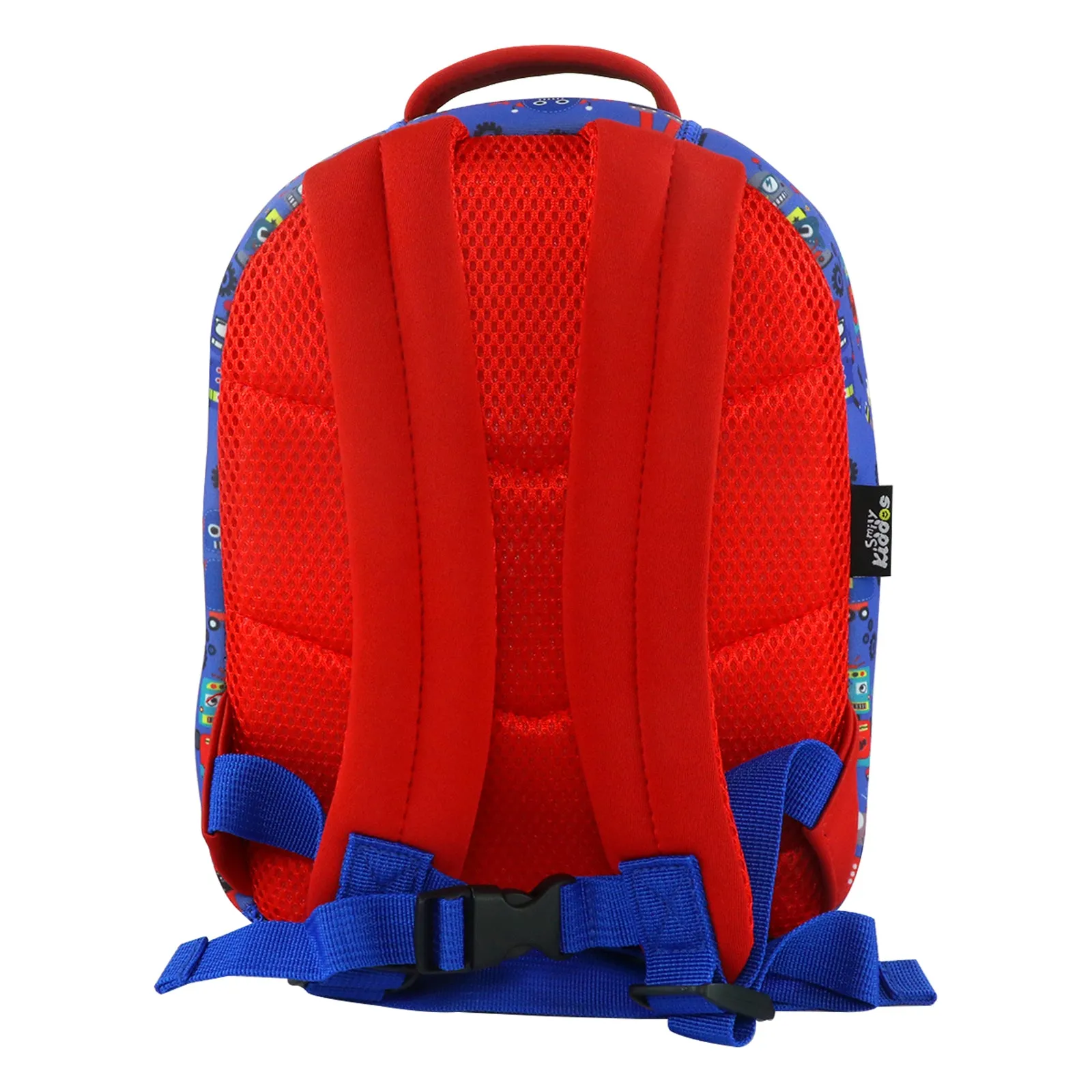 Smily Kiddos Preschool Backpack Robot Theme