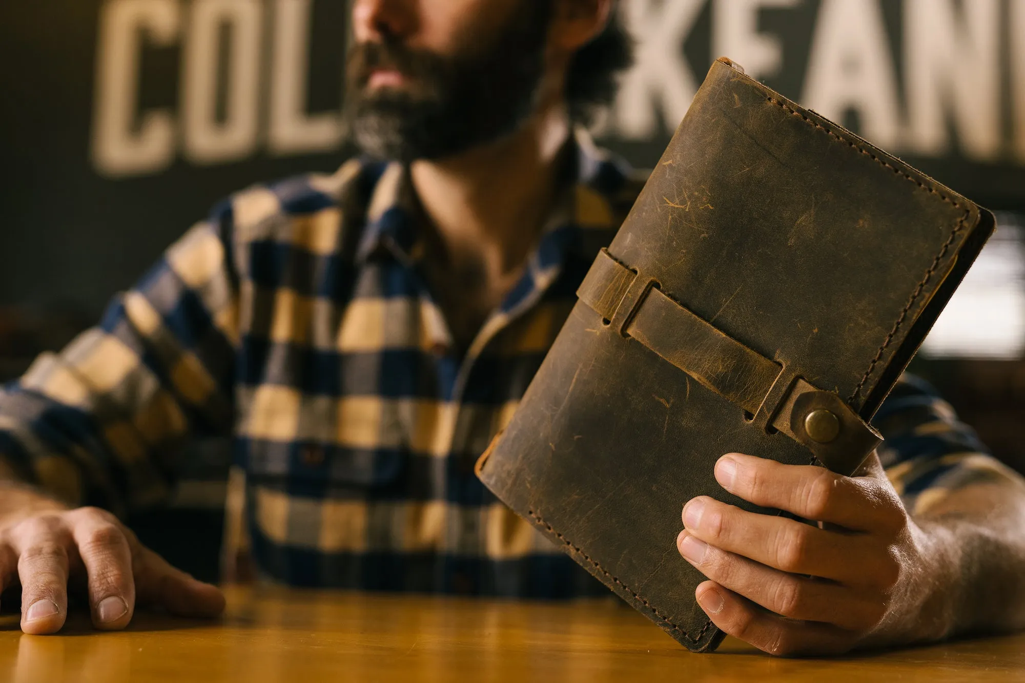 Stitched Leather Journal