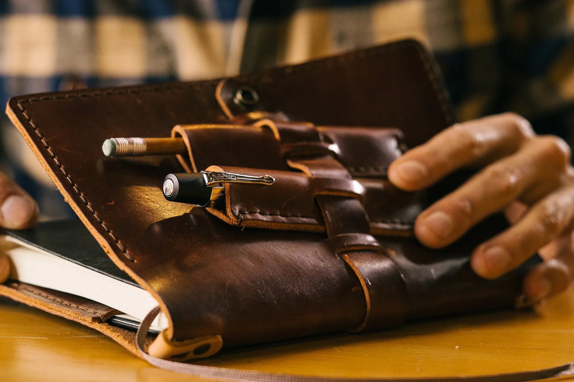 Stitched Leather Journal