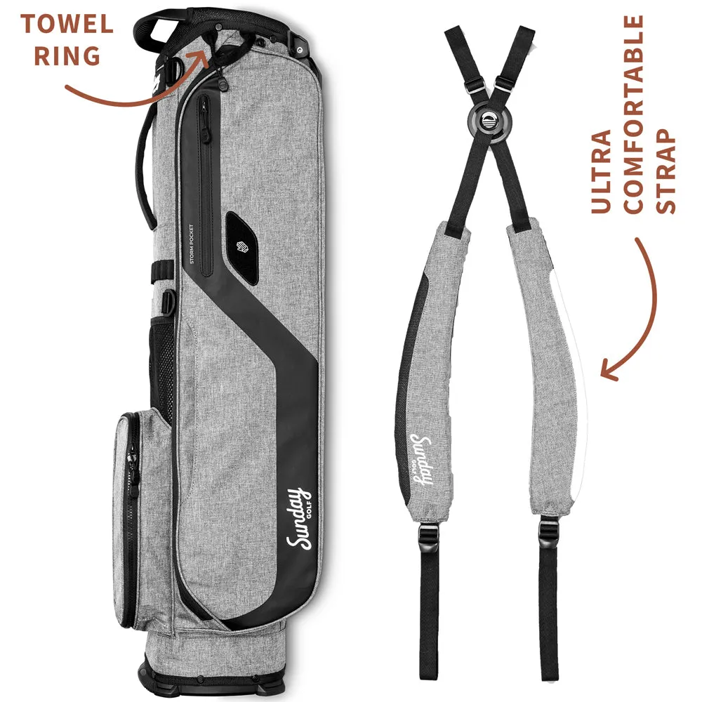 Sunday Golf El Camino Stand Bag - Heather Gray