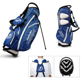 Tampa Bay Lightning Team Golf Fairway Lightweight 14-Way Top Golf Club Stand Bag