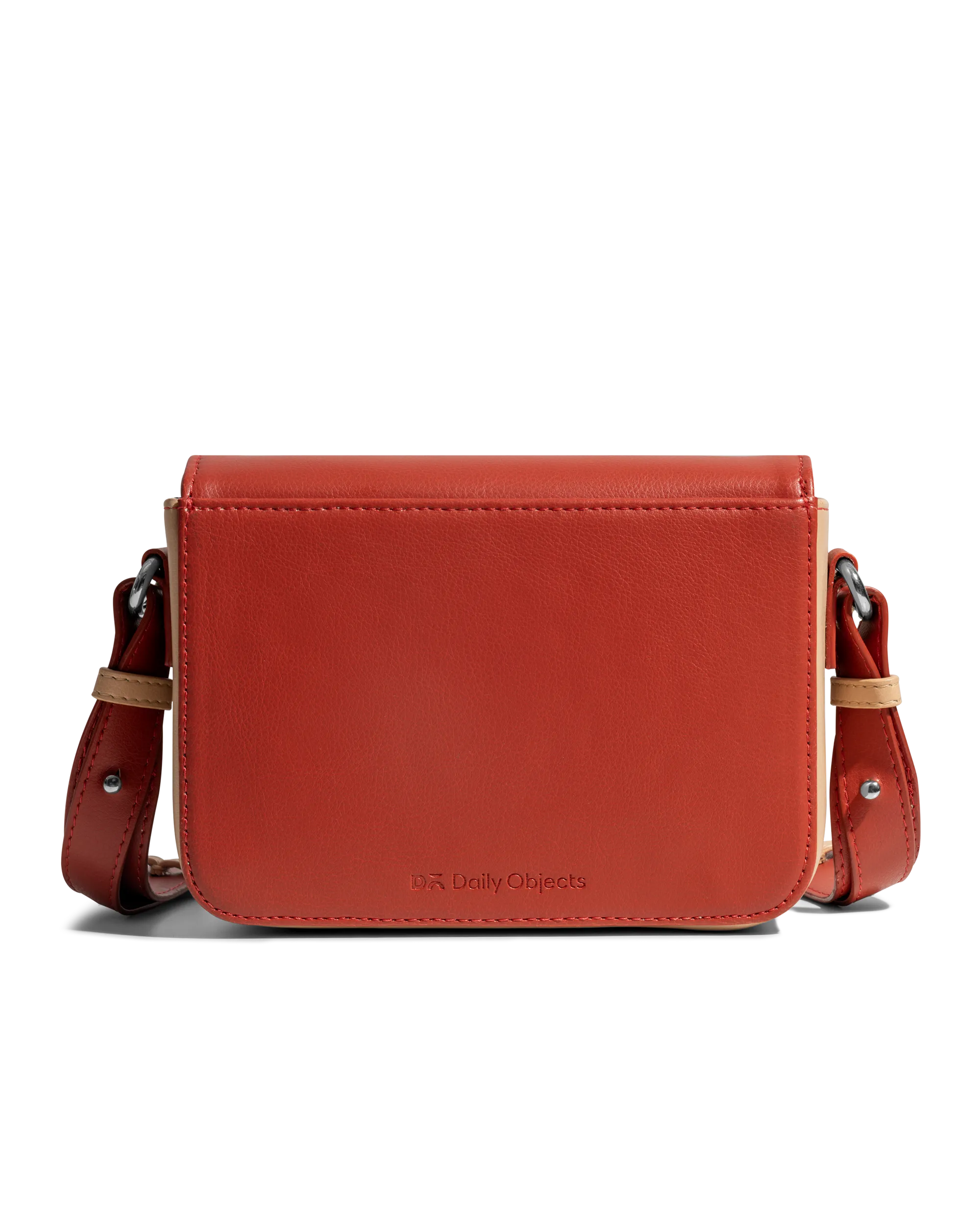 Terracotta Red - Sol Box Shoulder Bag