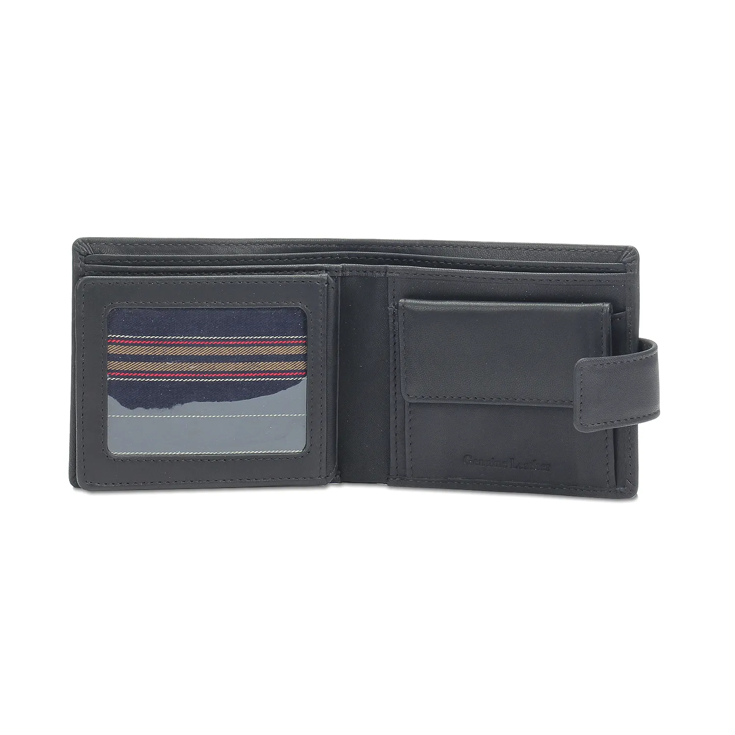 Textured Classic Bifold Wallet