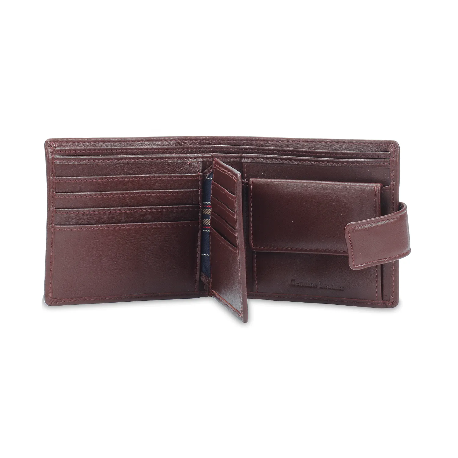 Textured Classic Bifold Wallet