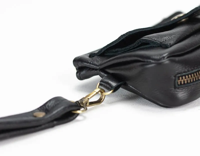 Thalia wallet - Black leather