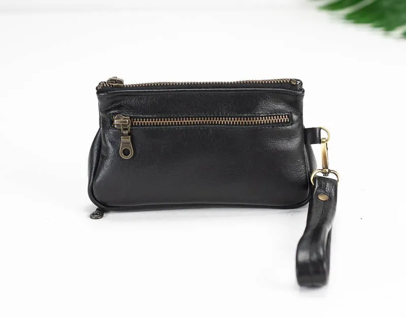 Thalia wallet - Black leather