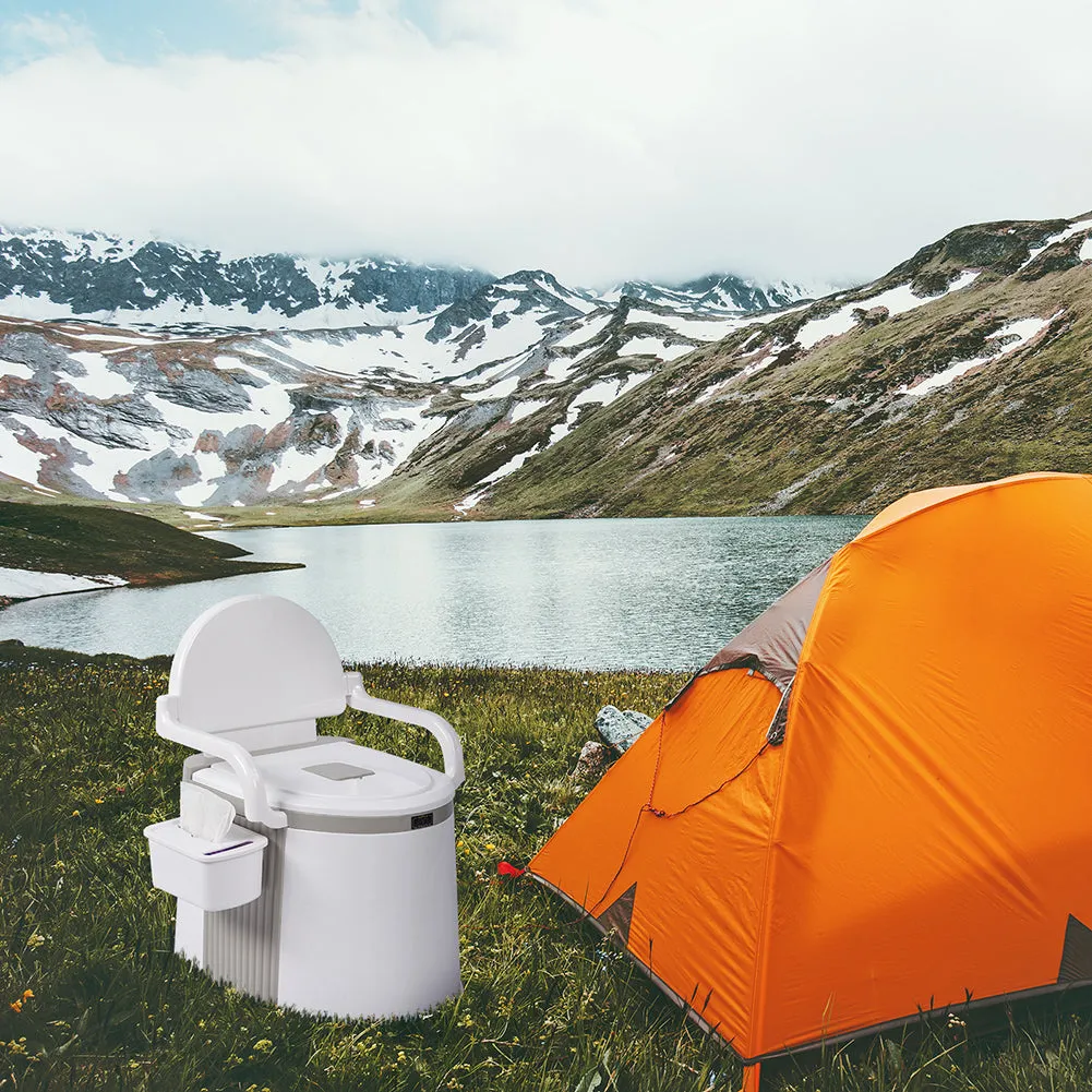 THBOXES Outdoor Portable Toilet With Carton/slip Strip Travel Toilet