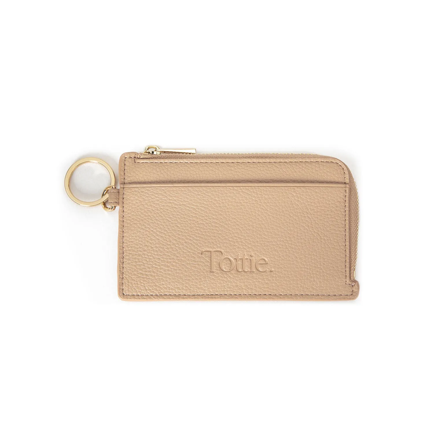 The Card Holder Wristlet Wallet (Stone)