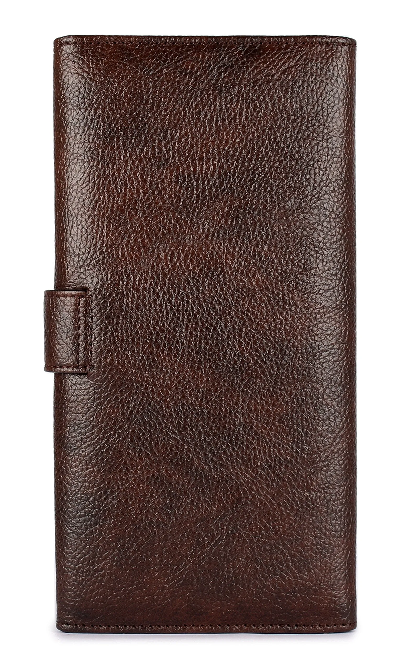 The Clownfish Dark Brown Passport Wallet (TCFTWLFL-ABDBR1)