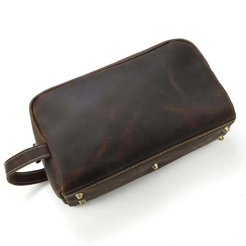 The Wanderer Toiletry Bag | Genuine Leather Toiletry Bag