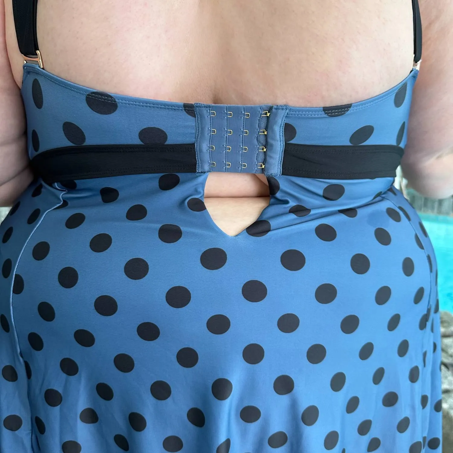 There Can Be Only One Swim Dress - Polka