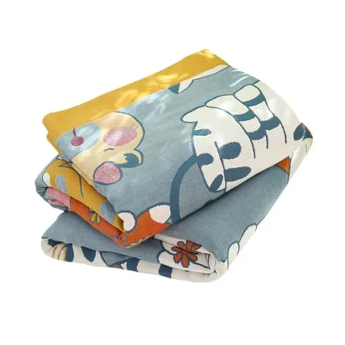 Throw Blanket Quilt Gift Adorable Cotton Quilt for Sofa Living Room