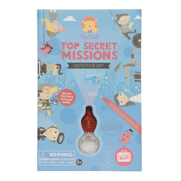 Tiger Tribe TT6-0233 Top Secret Missions Detective