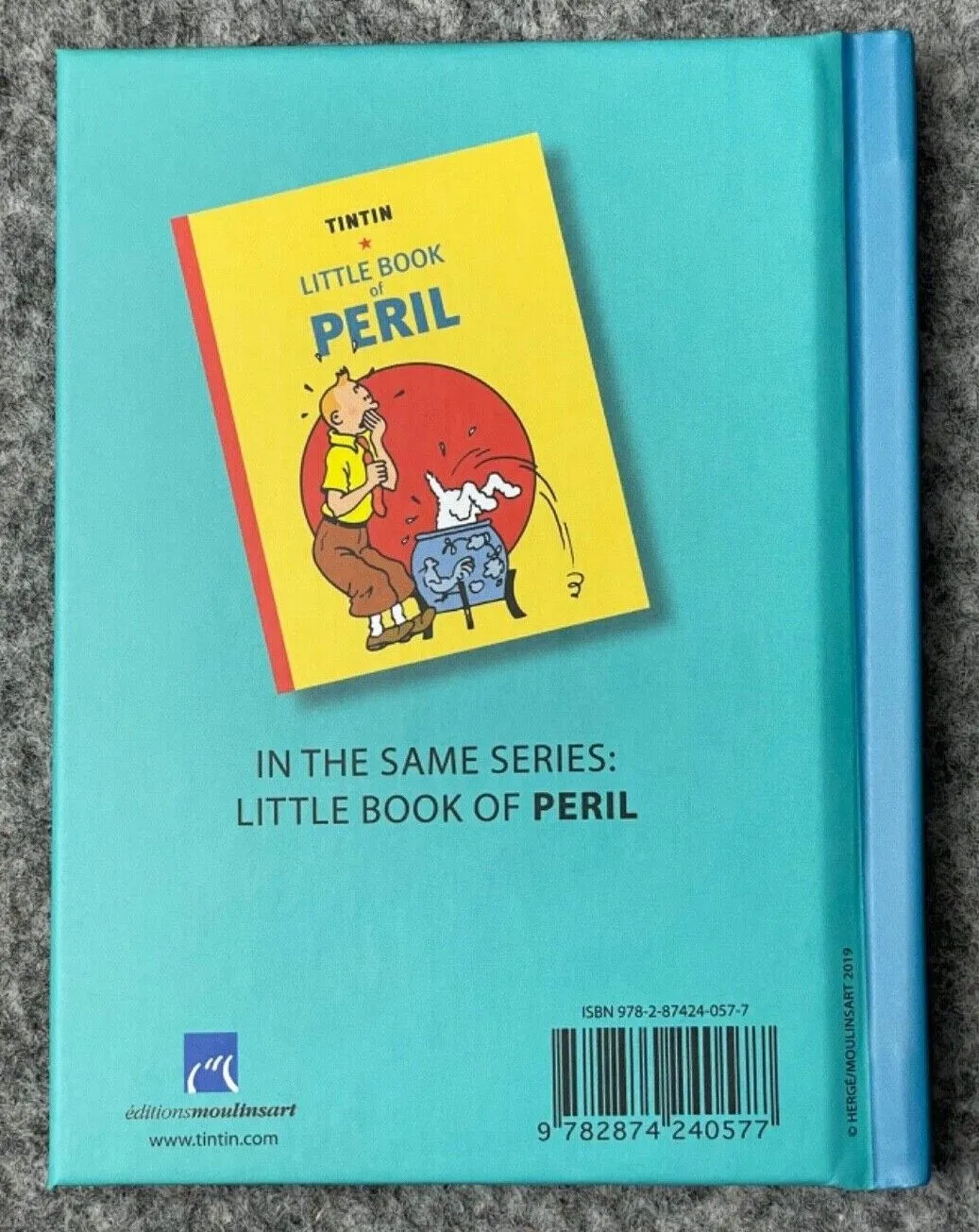 Tintin Little Book Of Travel / Peril UK Edition Hardback Set of 2