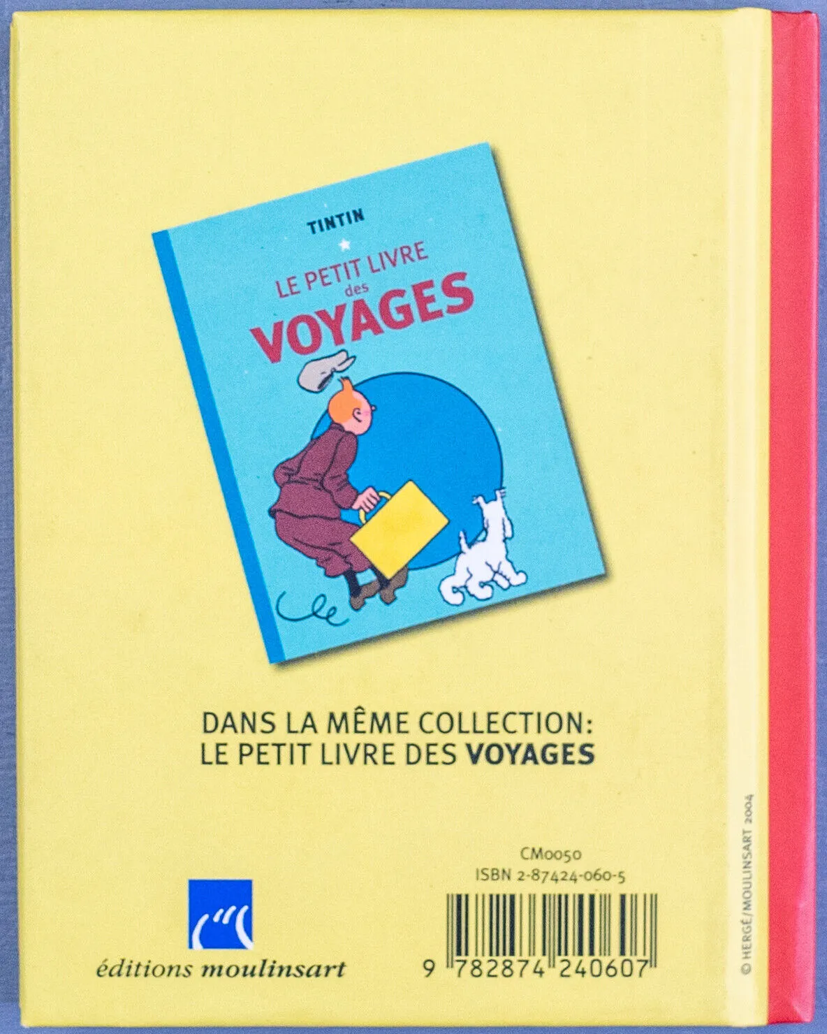 Tintin Petit Livre Dangers French Edition Mini Hardback Moulinsart