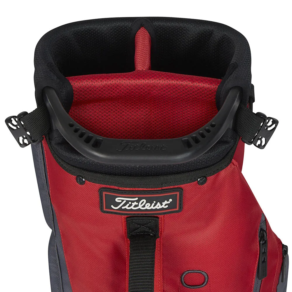 Titleist Premium Carry Bag - Dark Red/Graphite