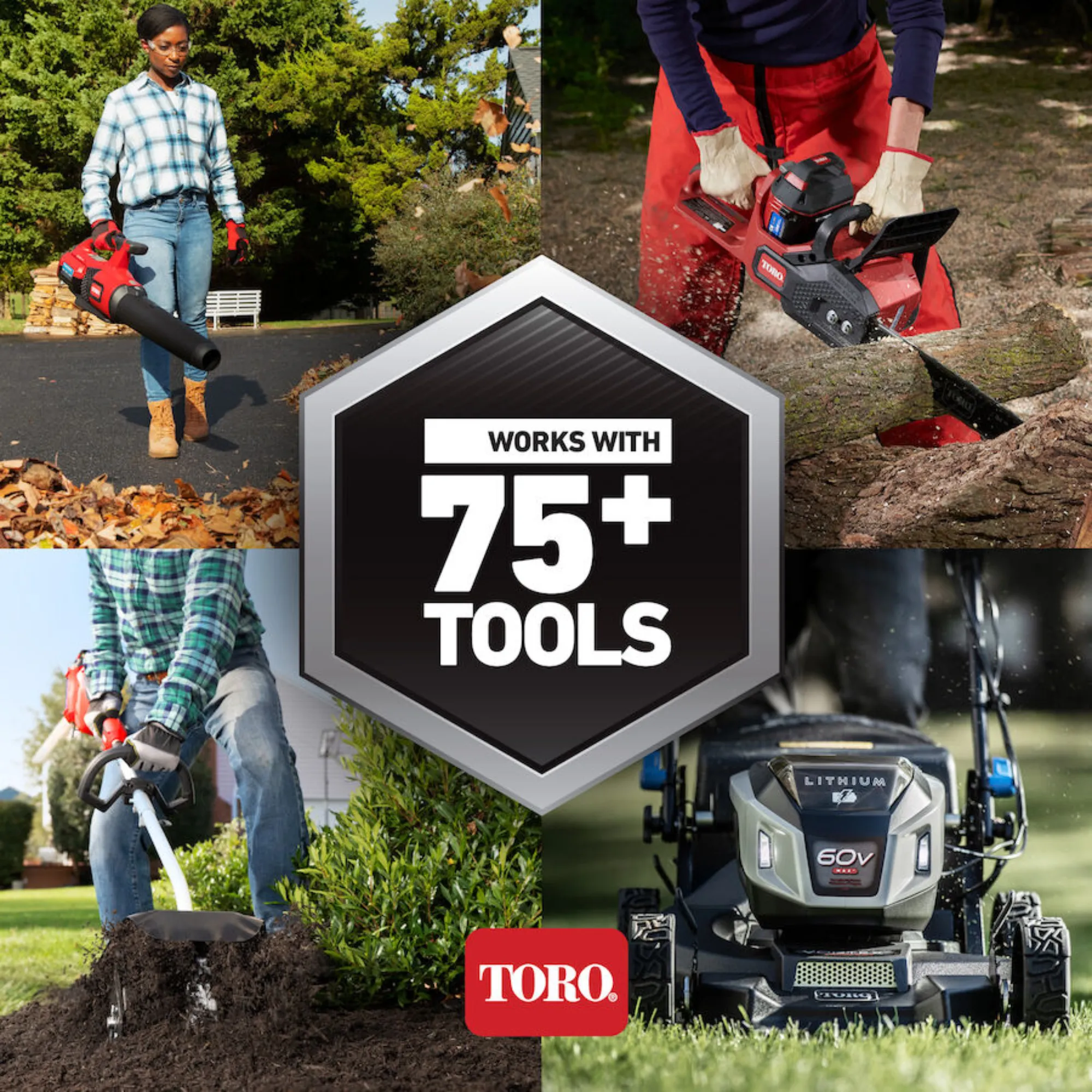 Toro 60V MAX Stripe Self-Propelled Mower - 6.0Ah Battery / Charger Included | 21 in. Deck | 21621