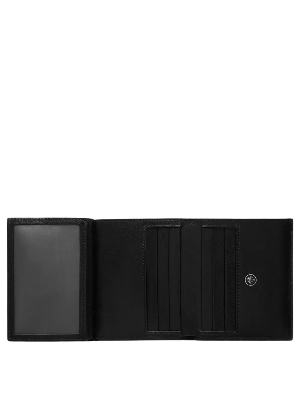 Trifold Wallet Small Classic Grain (Black)