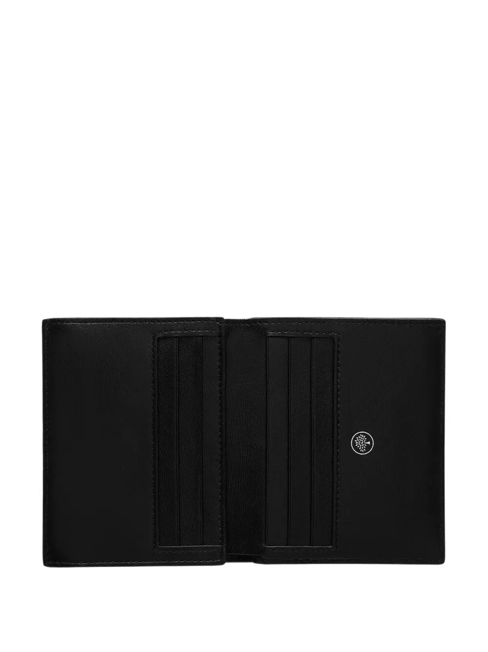 Trifold Wallet Small Classic Grain (Black)