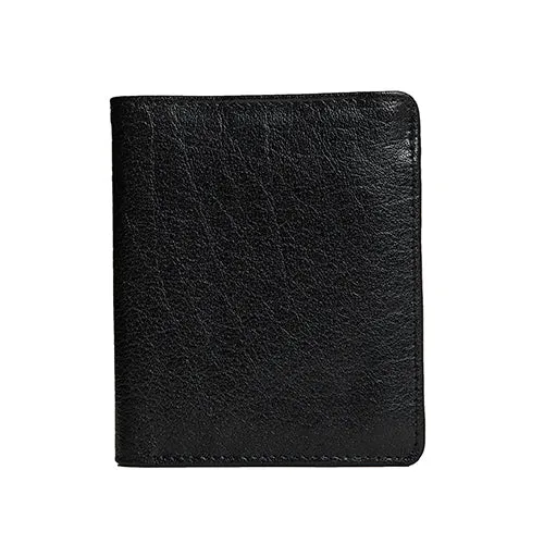 Trifold Wallet With Coin Pocket leather