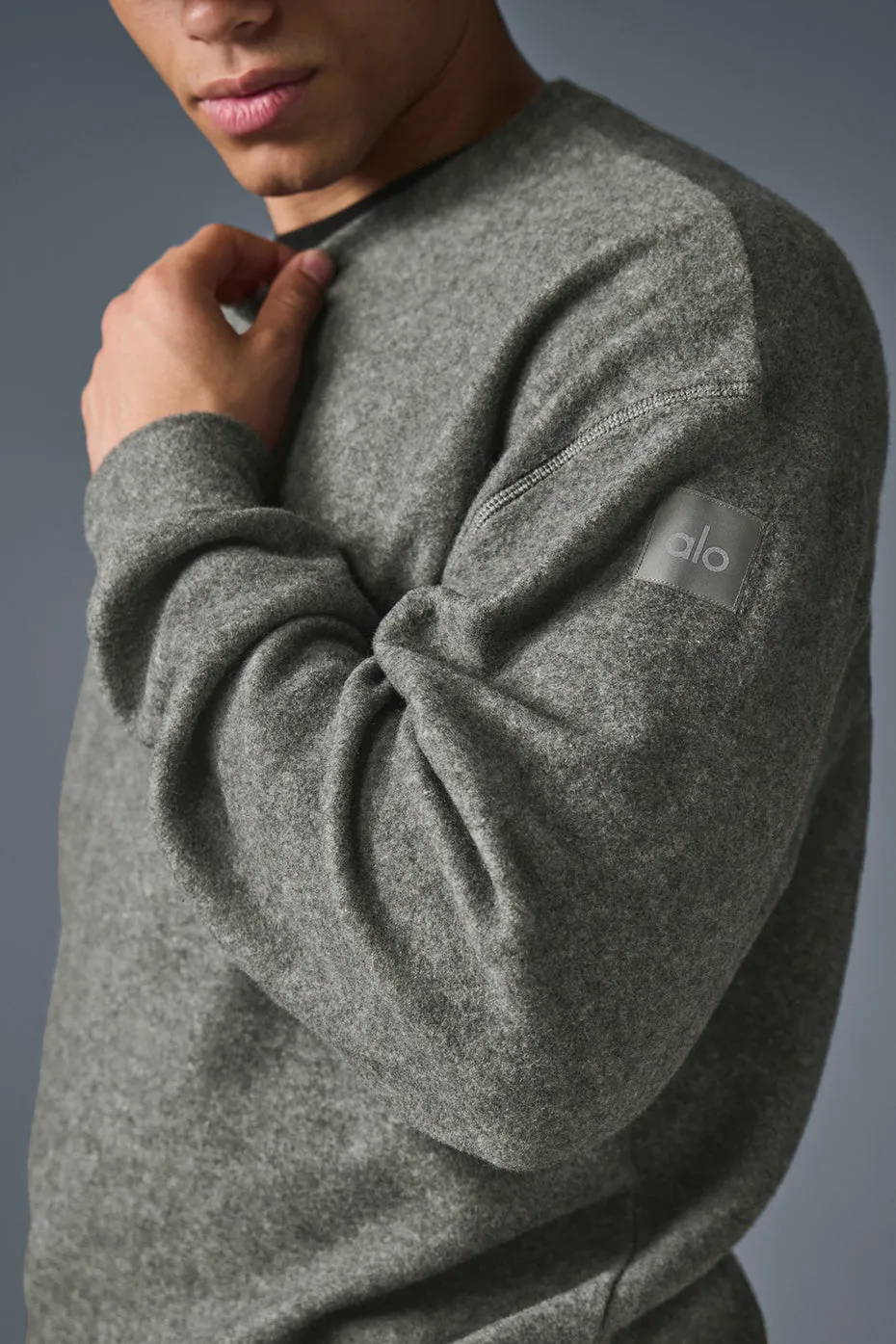 Triumph Crew Neck Sweatshirt - Grey Triblend