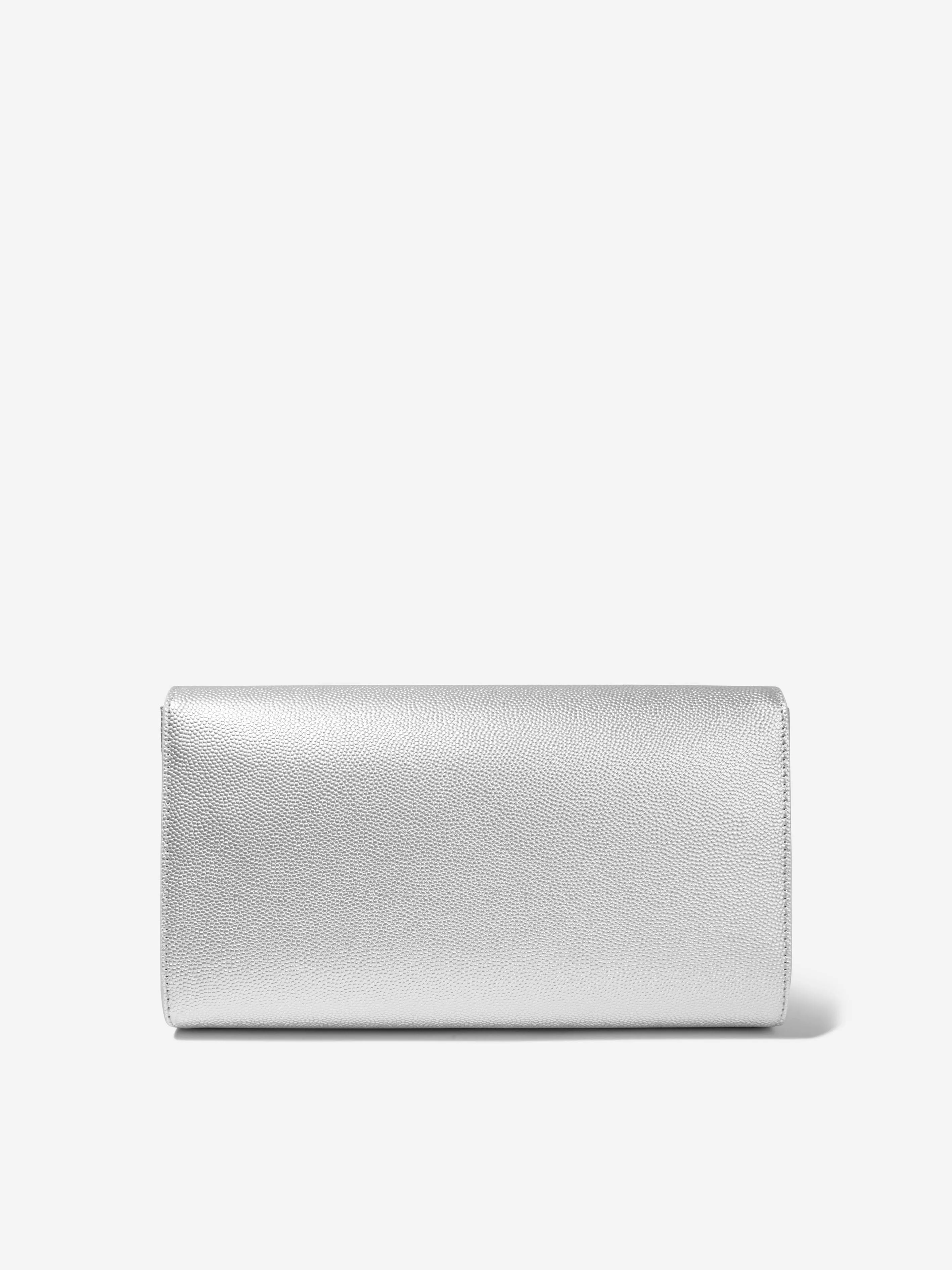 Valentino Girls Divina Pochette Bag in Silver