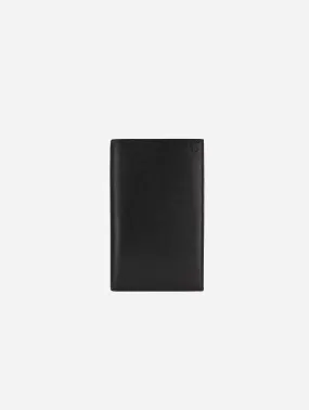 Vegan Leather Passport Holder | Black