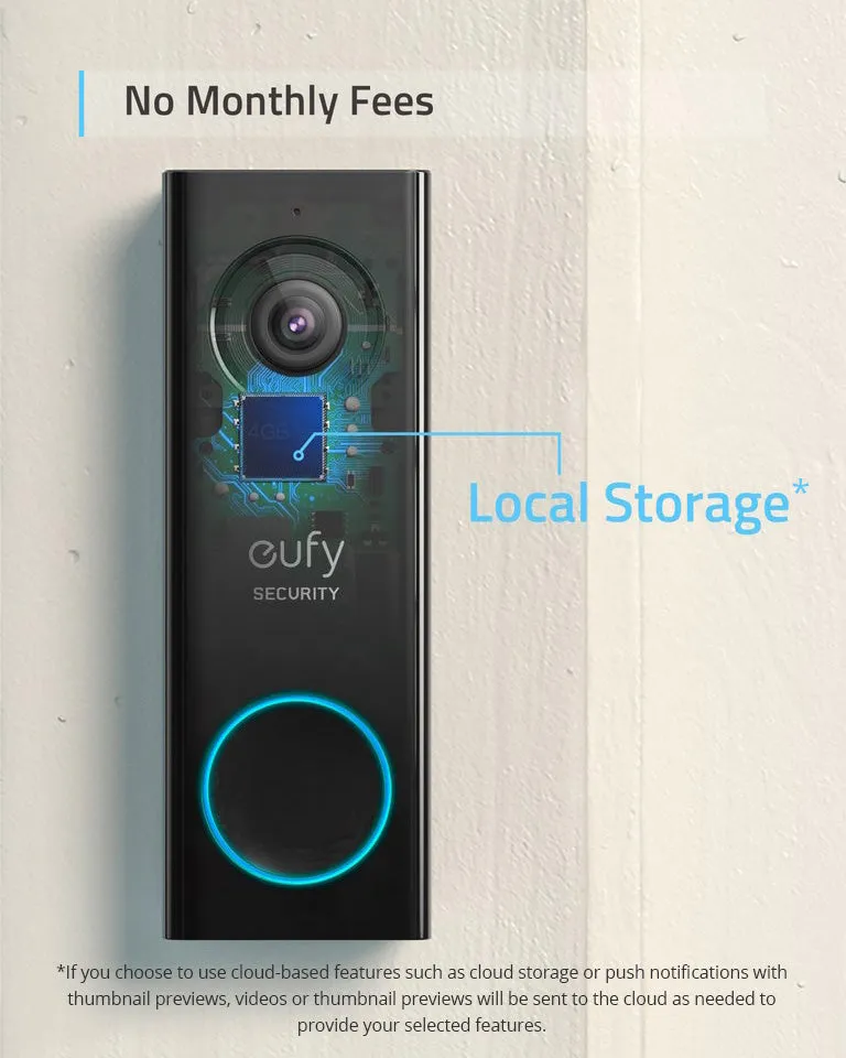 Video Doorbell (Wired) C210 Renewed