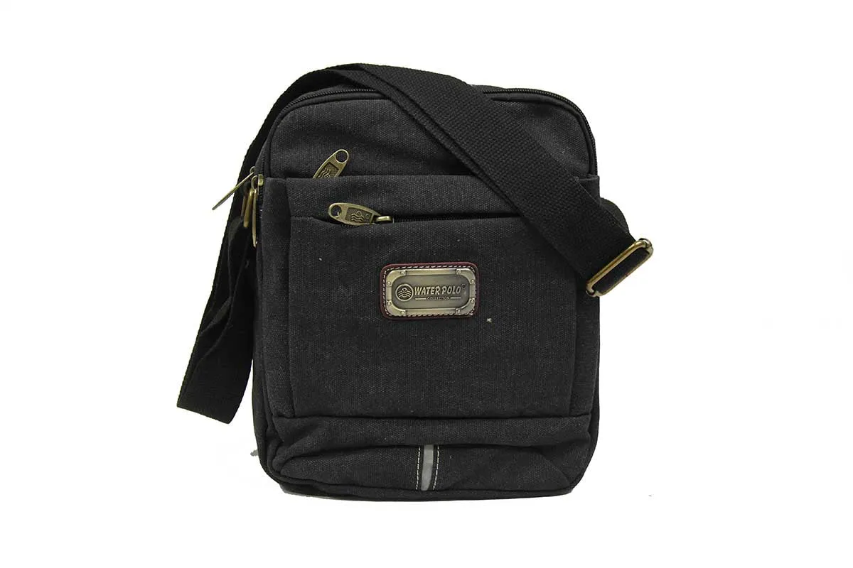 Vintage Canvas Sling Bag Messenger Bag for Tablet