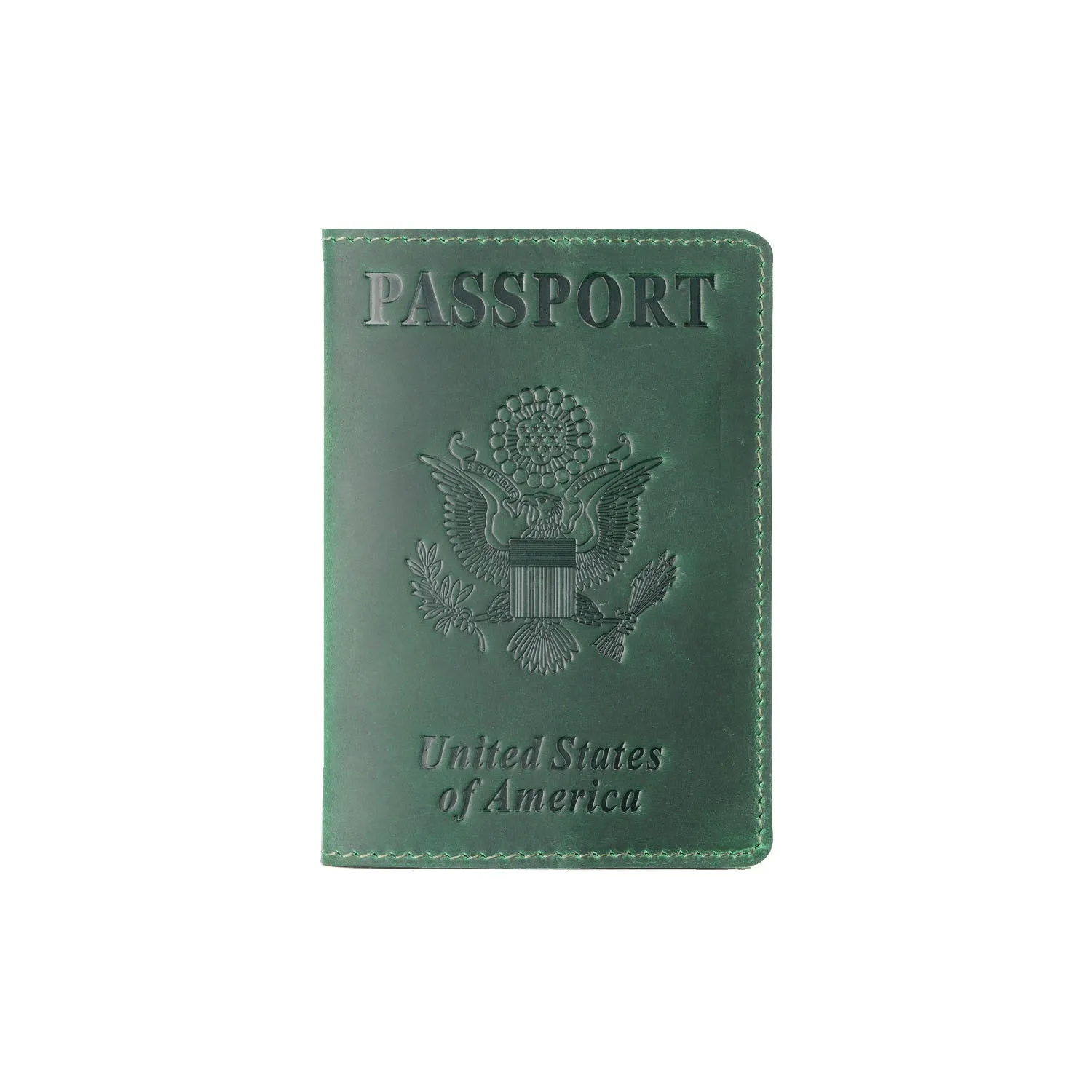 Vintage US Leather Passport Holder