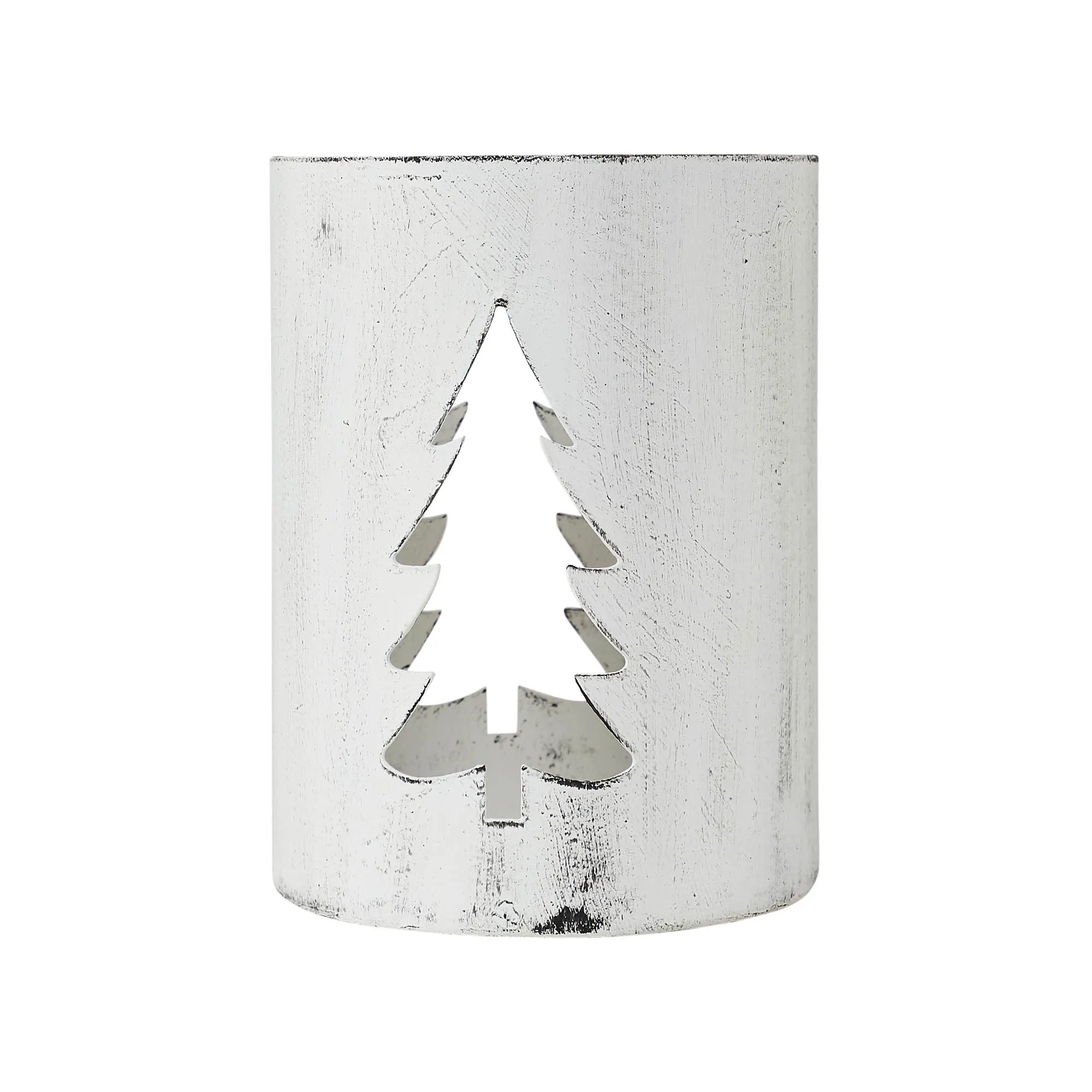 Votive Candle Holder Christmas Tree 6x4.25x4.25