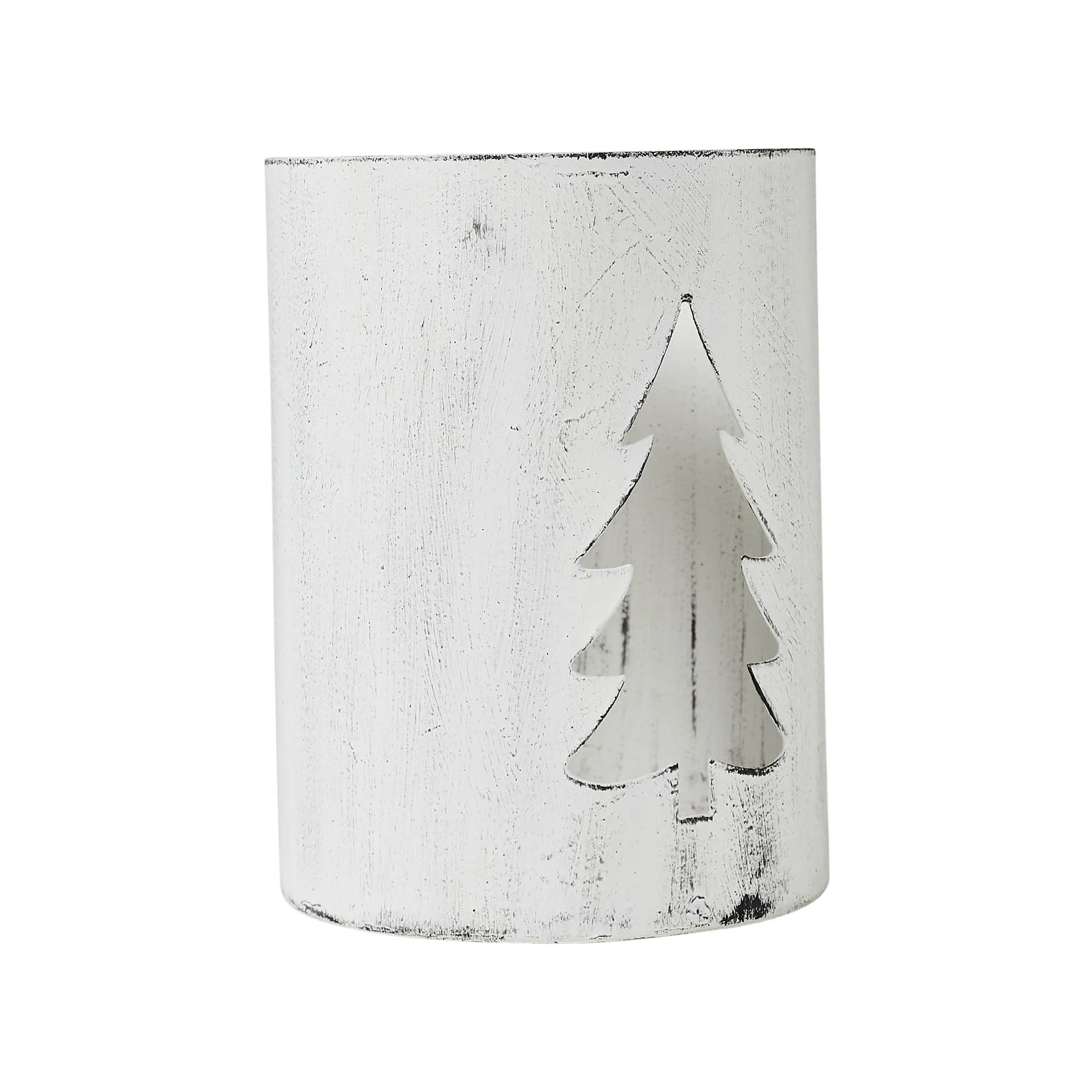 Votive Candle Holder Christmas Tree 6x4.25x4.25