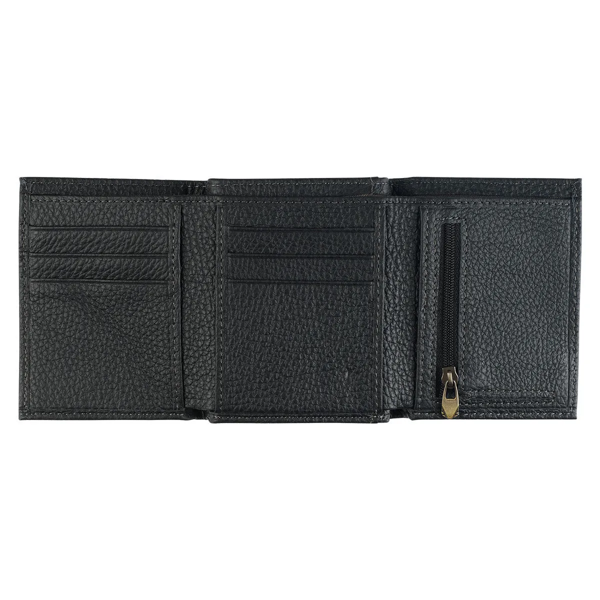 Walk by Faith Black Genuine Leather Wallet