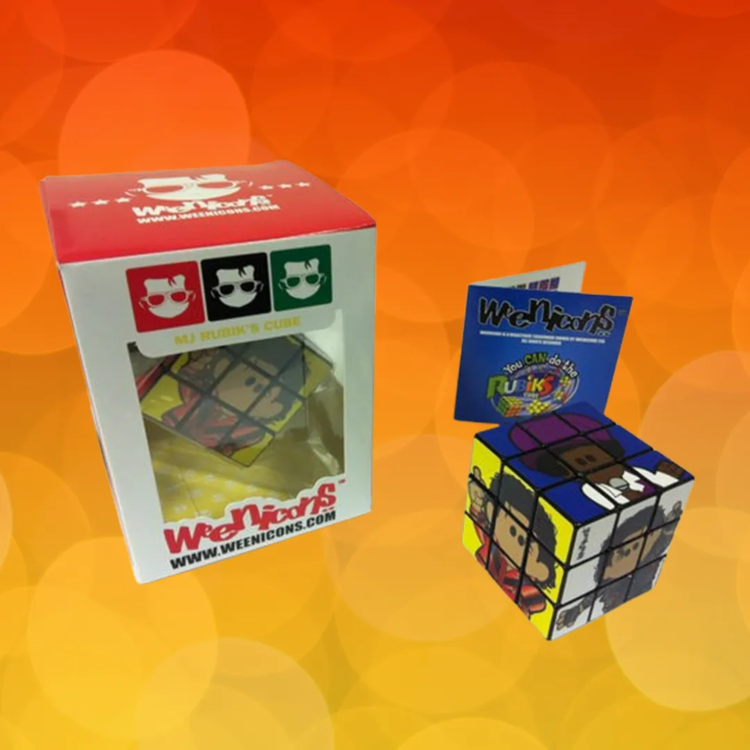 Weenicons Michael Jackson Rubik's Puzzle Cube