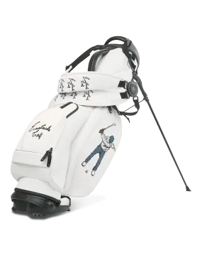 White Eastside Golf Stand Bag