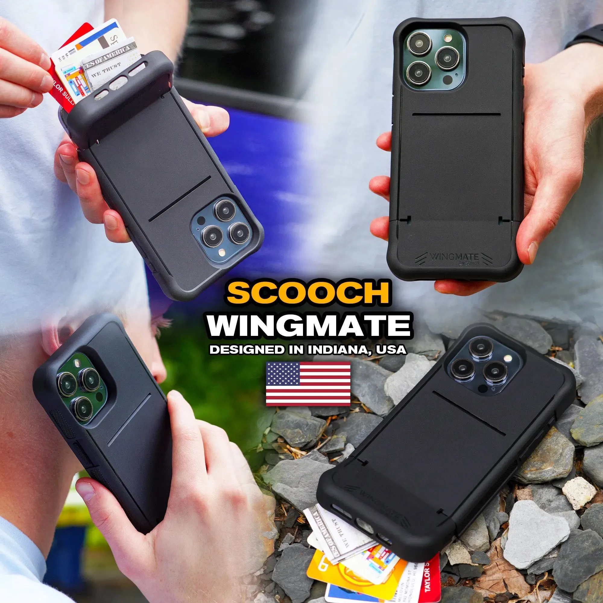 Wingmate Defender Bundle for iPhone 15 Pro Max