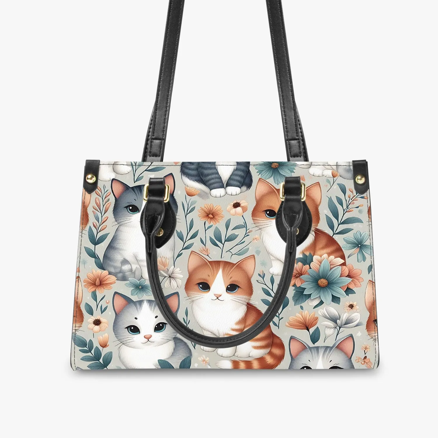 Women's Tote Bag - Long Strap Cats