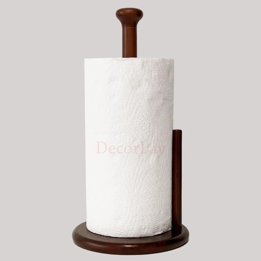 Wooden Tissue Paper Roll Holder