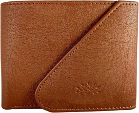 Woodland Cut-Style Leather Tan Wallet