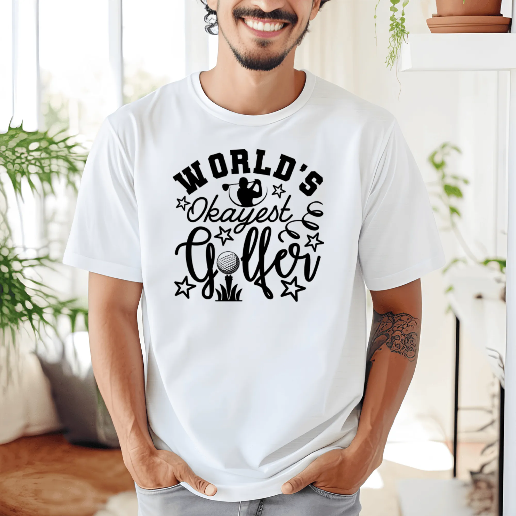 Worlds Kinda Good Gofler Mens T Shirt