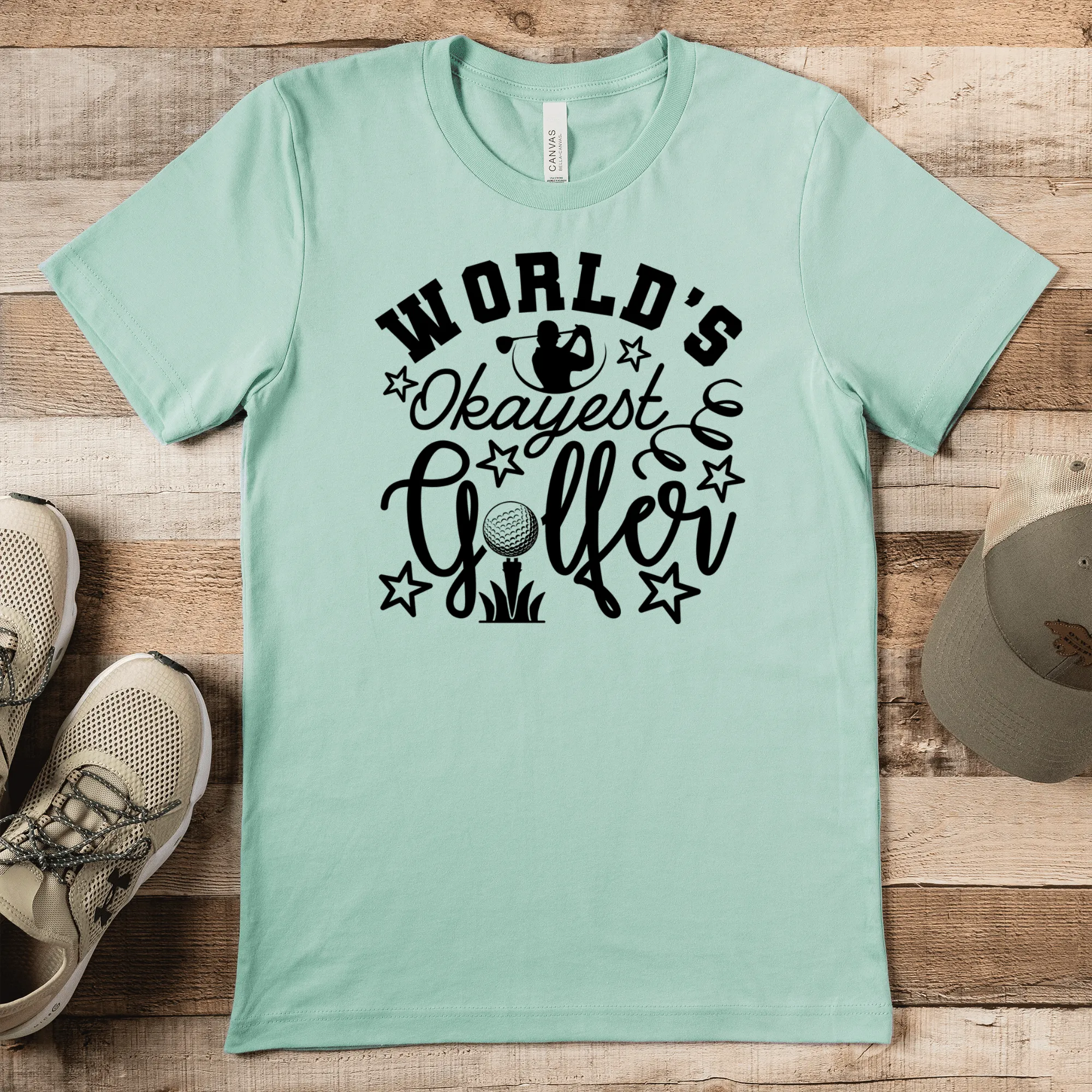 Worlds Kinda Good Gofler Mens T Shirt