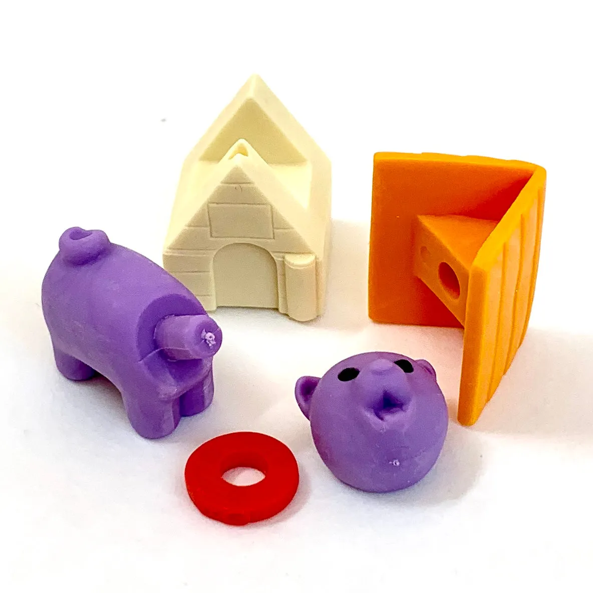 X 380291 IWAKO DOG HOUSE ERASERS-DISCONTINUED