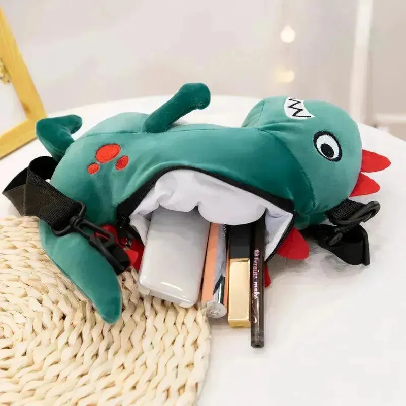 Xing Dinosaur Plush Backpack