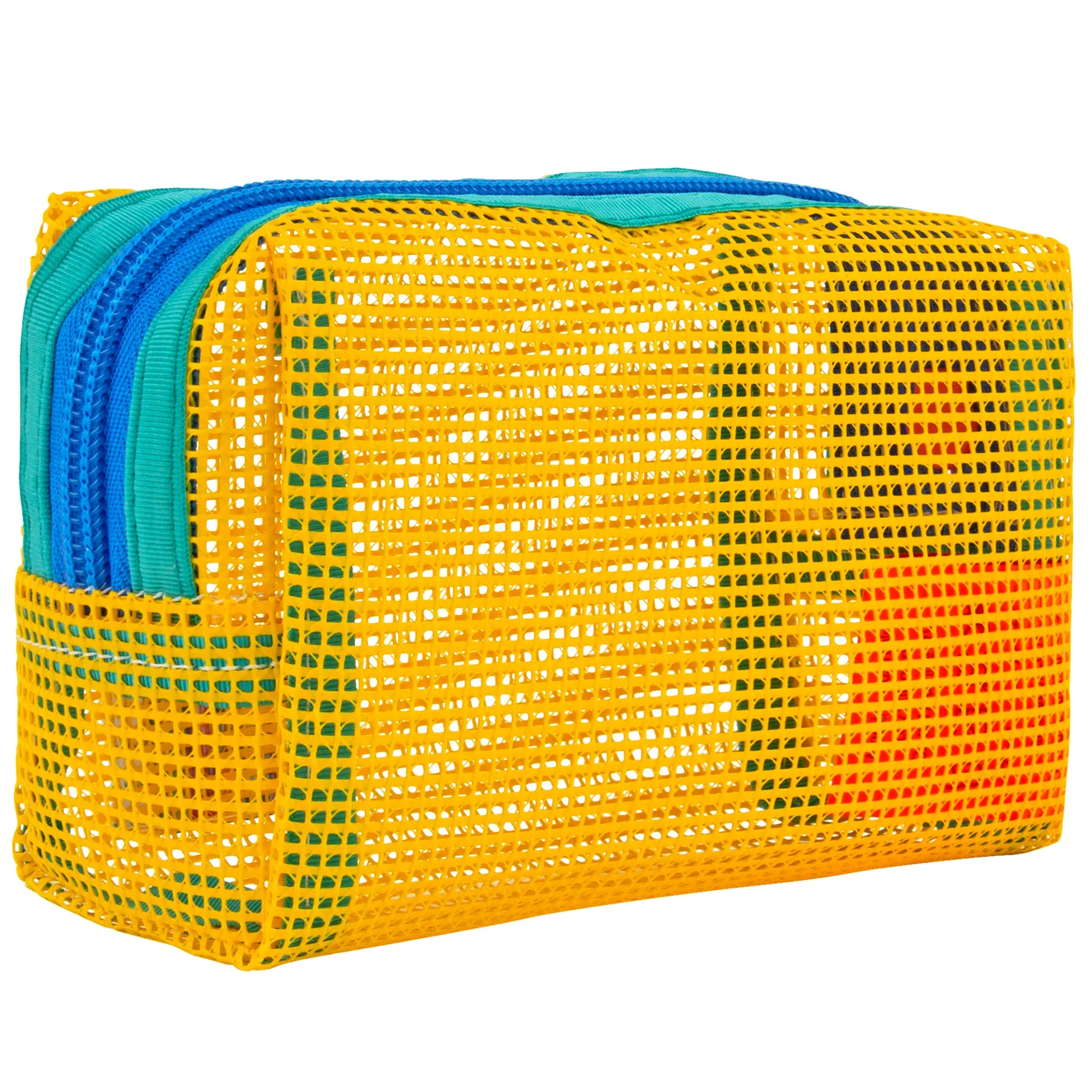 Yolk Mesh Chubby Zip Pouch