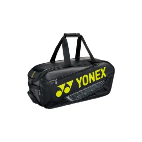 Yonex BAG02331WEX - Expert Tournament Racket Bag [Black/Yellow]