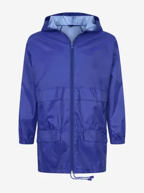 Zeco Kids School Cagoule In A Bag in Blue